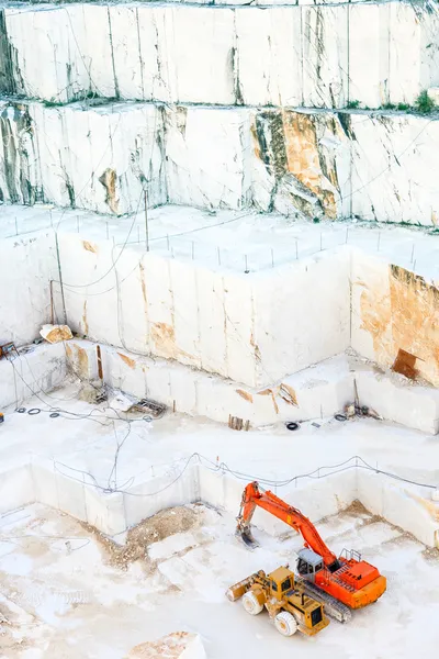 White marble quarry Carrara, Italy — Stock Photo, Image