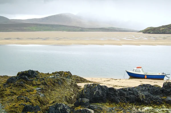 Kyle durness balnakeil bay Beach. Wyżyny Szkocji — Zdjęcie stockowe