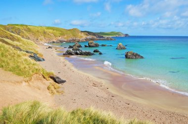 Birdsall defne durness Plajı. İskoçya'nın Dağlık