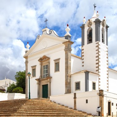 Portekizli kilise igreja sao martinho de estoi landmark, algarve