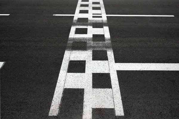 başlangıç ve bitiş yarış hattı monaco grand prix circuit asfalt