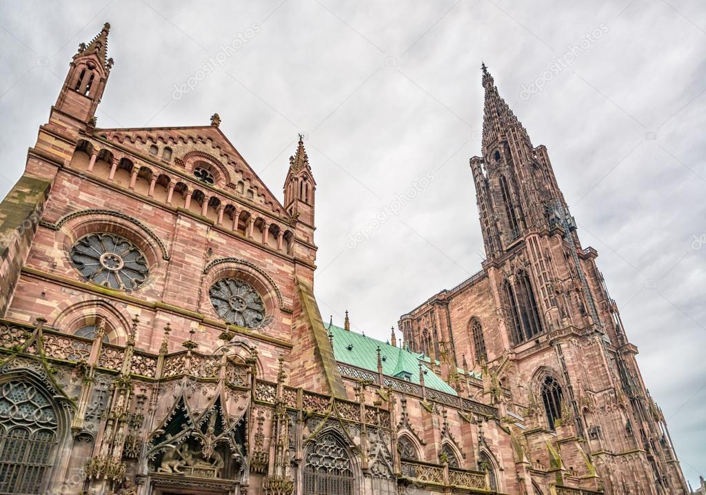 Strasbourg, Cathedral Notre Dame. Alsace, France