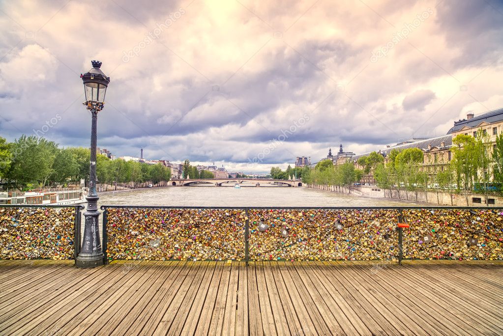 The Pont des Arts in Paris 