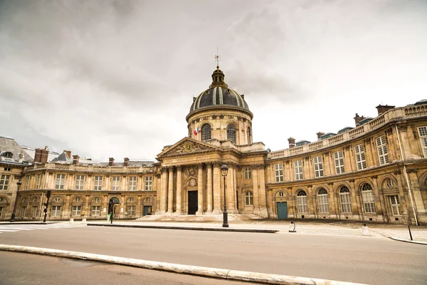 Paryż, institut de france budynku. Francuskiej Akademii Nauk — Zdjęcie stockowe