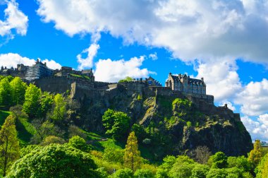 Edinburgh Kent üzerinde kayalar, scotland, İngiltere.