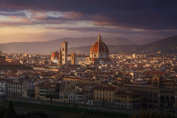 Floransa Firenze Duomo Katedrali Basilica Santa Maria Del Fiore Giotto — Stok fotoğraf