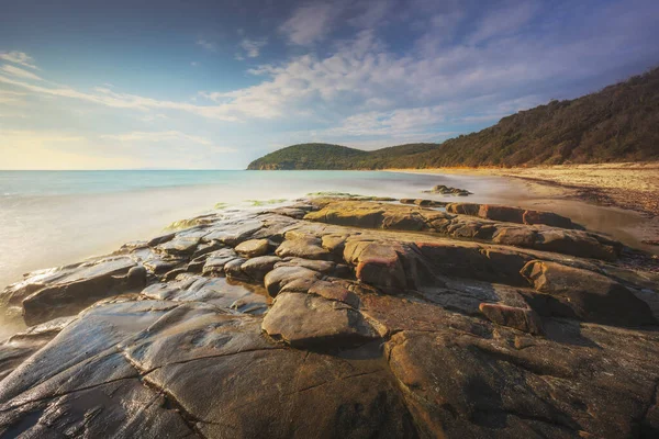 Strand Der Cala Violina Bucht Der Maremma Toskana Reiseziel Mittelmeer — Stockfoto