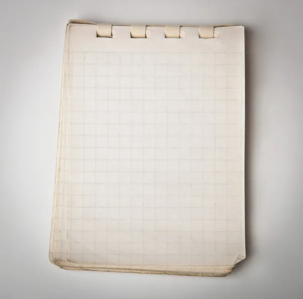 Old notebook — Stock Photo, Image