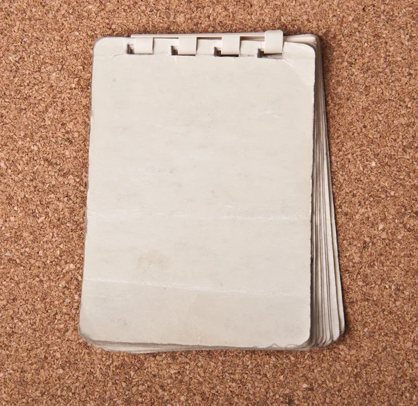 Old notebook — Stock Photo, Image