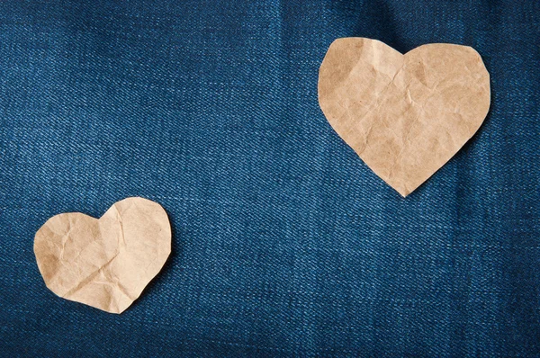 Vintage valentines auf dem abstrakten Hintergrund — Stockfoto