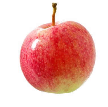 Apple on a white background clipart