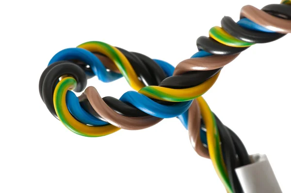 Электрический кабель — стоковое фото