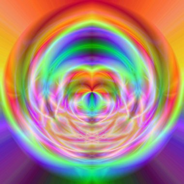 soyut büyülü illüstrasyon Küre