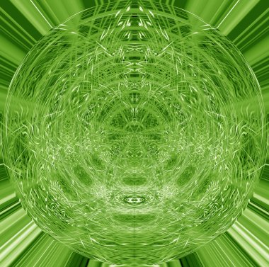 soyut büyülü illüstrasyon Küre