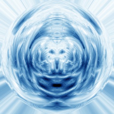 soyut büyülü illüstrasyon Küre