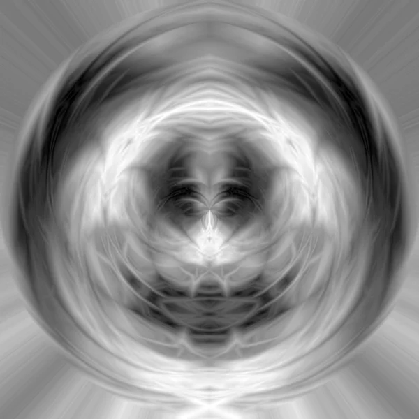 Esfera fractal mágica abstrata — Fotografia de Stock