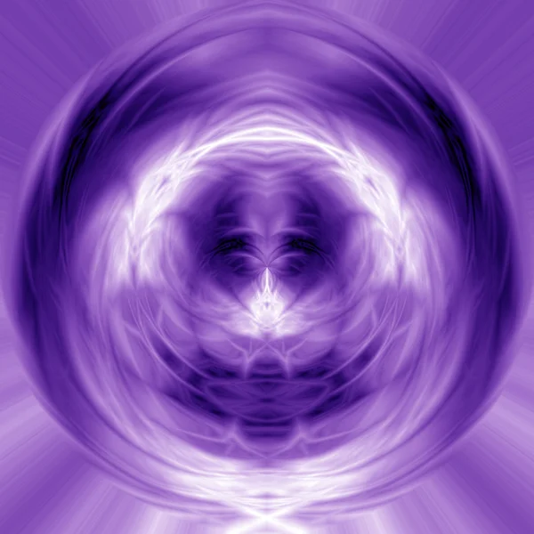 Абстрактная магическая фрактальная сфера — стоковое фото