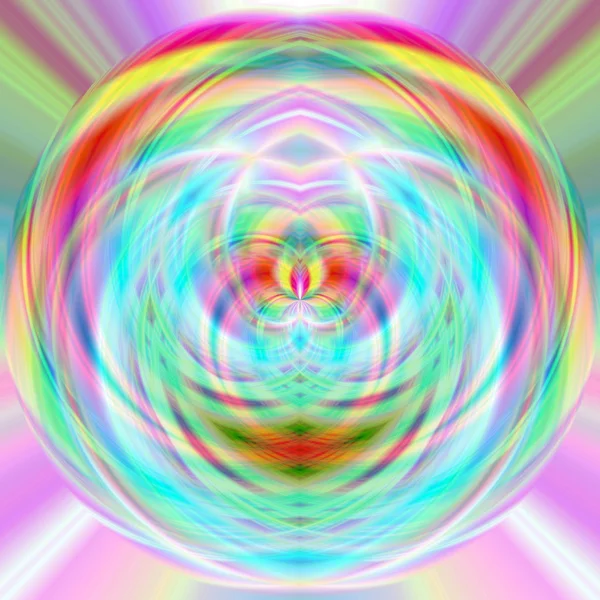 soyut büyülü illüstrasyon Küre