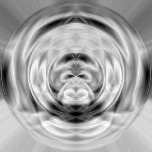 Esfera fractal mágica abstrata — Fotografia de Stock