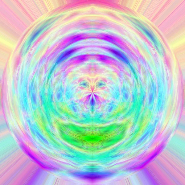 Esfera fractal mágica abstracta —  Fotos de Stock