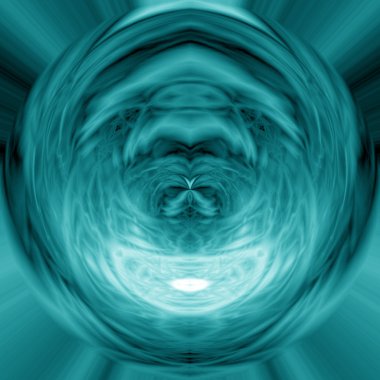 soyut büyülü illüstrasyon Küre