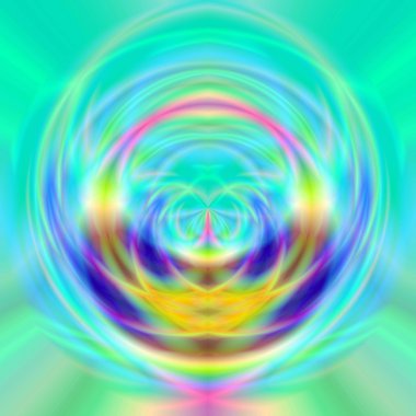 soyut büyülü illüstrasyon Küre