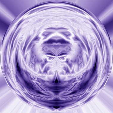 soyut büyülü illüstrasyon Küre