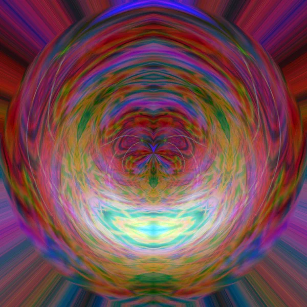 soyut büyülü illüstrasyon Küre