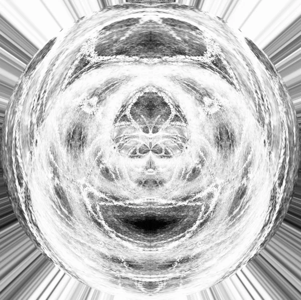 Streszczenie fraktal Magiczna kula — Zdjęcie stockowe