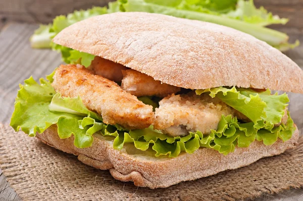 Большой бутерброд — стоковое фото