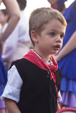 çocuk için Sicilya folklor gurubu