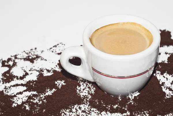 Italiaanse koffie — Stockfoto