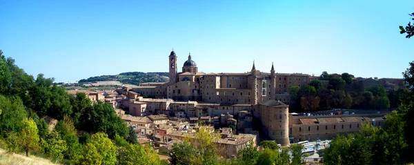 urbino şehri görünümü