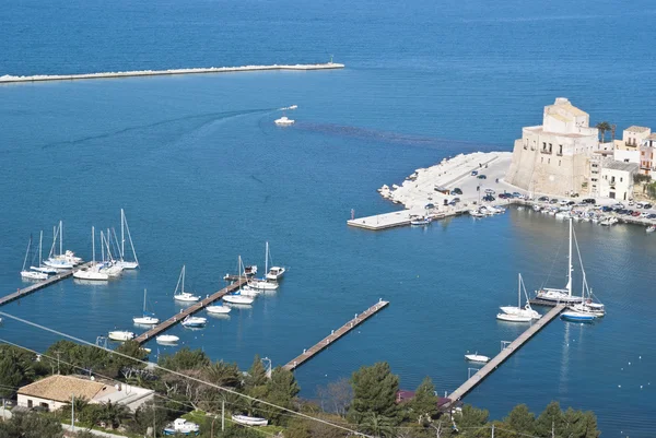 The town of Castellammare del Golfo — Stock Photo, Image