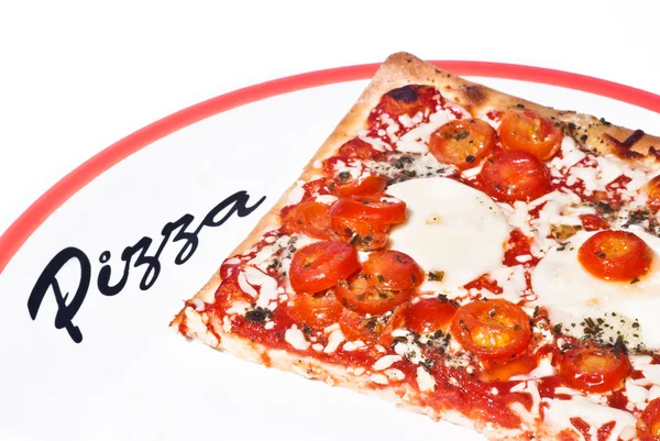 Traditionelle Pizza Margherita — Stockfoto