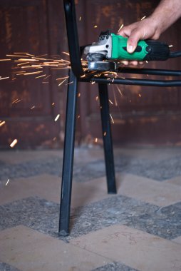 Öğütme sırasında sparks