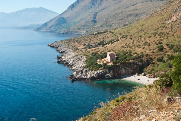 罗自然保护区、 西西里岛、 意大利 — 图库照片