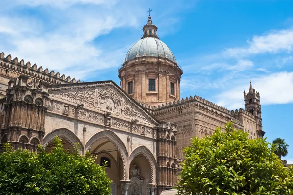 Katedra w palermo. Sycylia. Włochy — Zdjęcie stockowe
