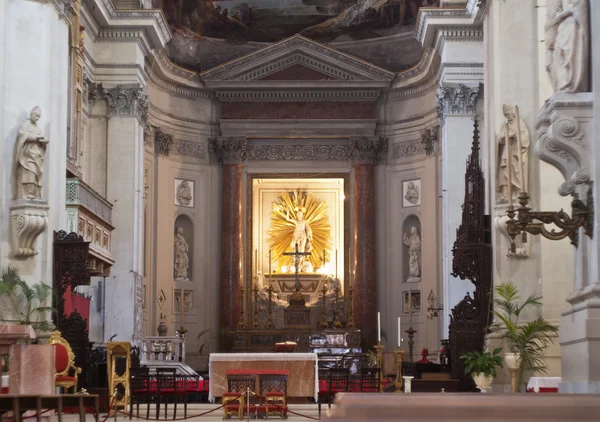 Innenraum der Kathedrale von Palermo, Sizilien — Stockfoto