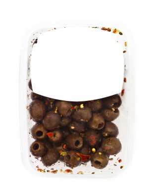 Zeytin plastik kutu yüzey