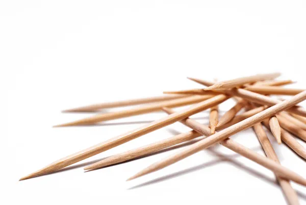 Grupo de palillos de madera — Foto de Stock