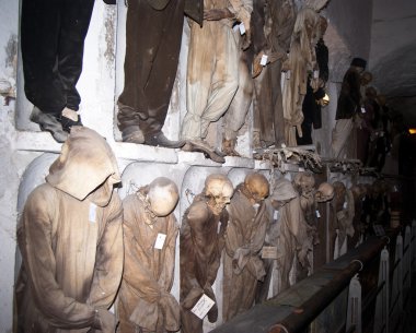 Maymunlar catacombs. Palermo