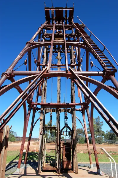 Cobar kopalni złota pomnik australia — Zdjęcie stockowe