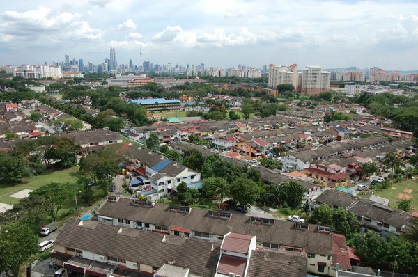 Kuala Lumpur vista panorâmica da cidade — Fotografia de Stock
