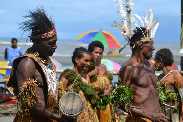 Festival tradicional de máscaras de baile Papua Nueva Guinea —  Fotos de Stock