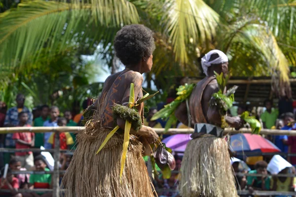 Festival tradicional de máscara de dança Papua-Nova Guiné — Fotografia de Stock