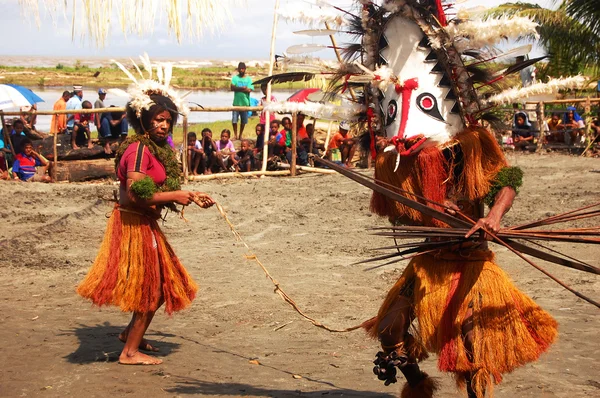 Festival tradicional máscara de baile —  Fotos de Stock