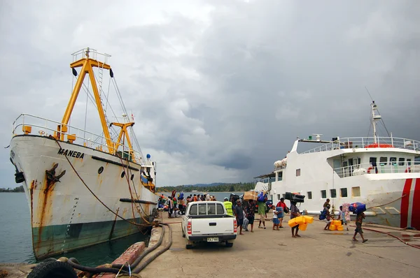 Buques en puerto — Foto de Stock