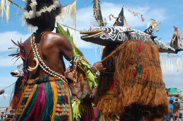 Geleneksel tribal dance maske Festivali — Stok fotoğraf