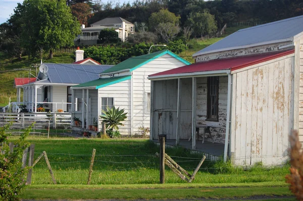 Old retro timber houses — Stock Photo, Image